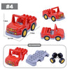Large Building Blocks Traffic Series Vehicles Set