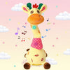 Interactive Singing and Dancing Giraffe Plush Toy with Music
