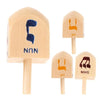 Classic Wooden Spinning Tops for Kids