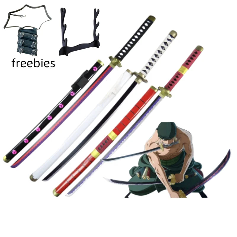 Roronoa Zoro Katana Cosplay Sword – 41-Inch Anime Replica
