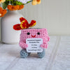 Crochet Dumpster Fire Decorative Doll
