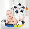 High-Contrast Tummy Time Pillow for Baby Sensory Development