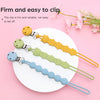 3-in-1 Silicone Pacifier Clip with Adorable Cartoon Animal Design