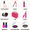 Pretend Play Makeup Kit for Kids with Storage Bag