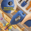Kids Wooden Construction Tool Set with Electric Drill - 126 Pieces