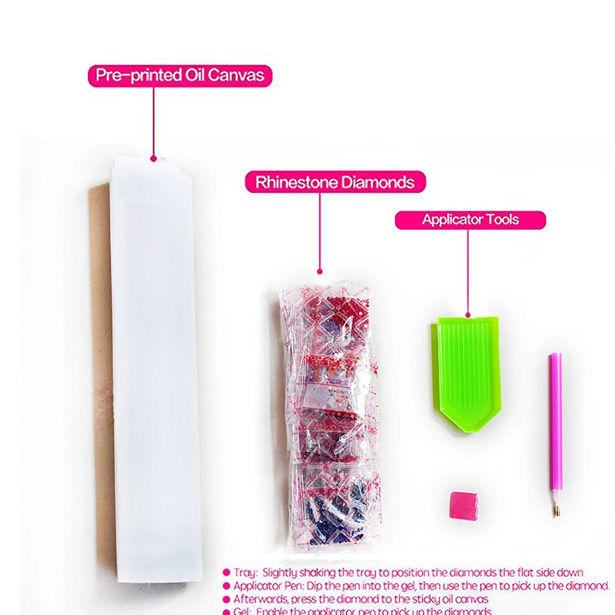 5D DIY Diamond Painting Kit – Phoenix Design for Adults & Beginners