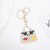 Crystal Rhinestone Handbag Keychain