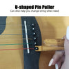 Zinc Alloy Guitar Capo with Bridge Pin Puller