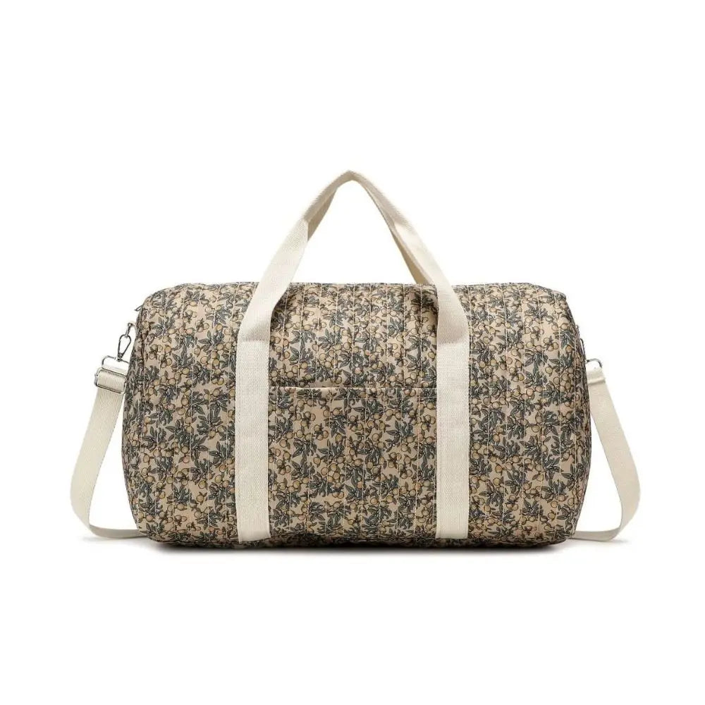 Embroidered Diaper Bag with Large Capacity for Travel & Everyday Use