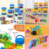Translucent Colorful Letters & Numbers Set for Sensory Learning