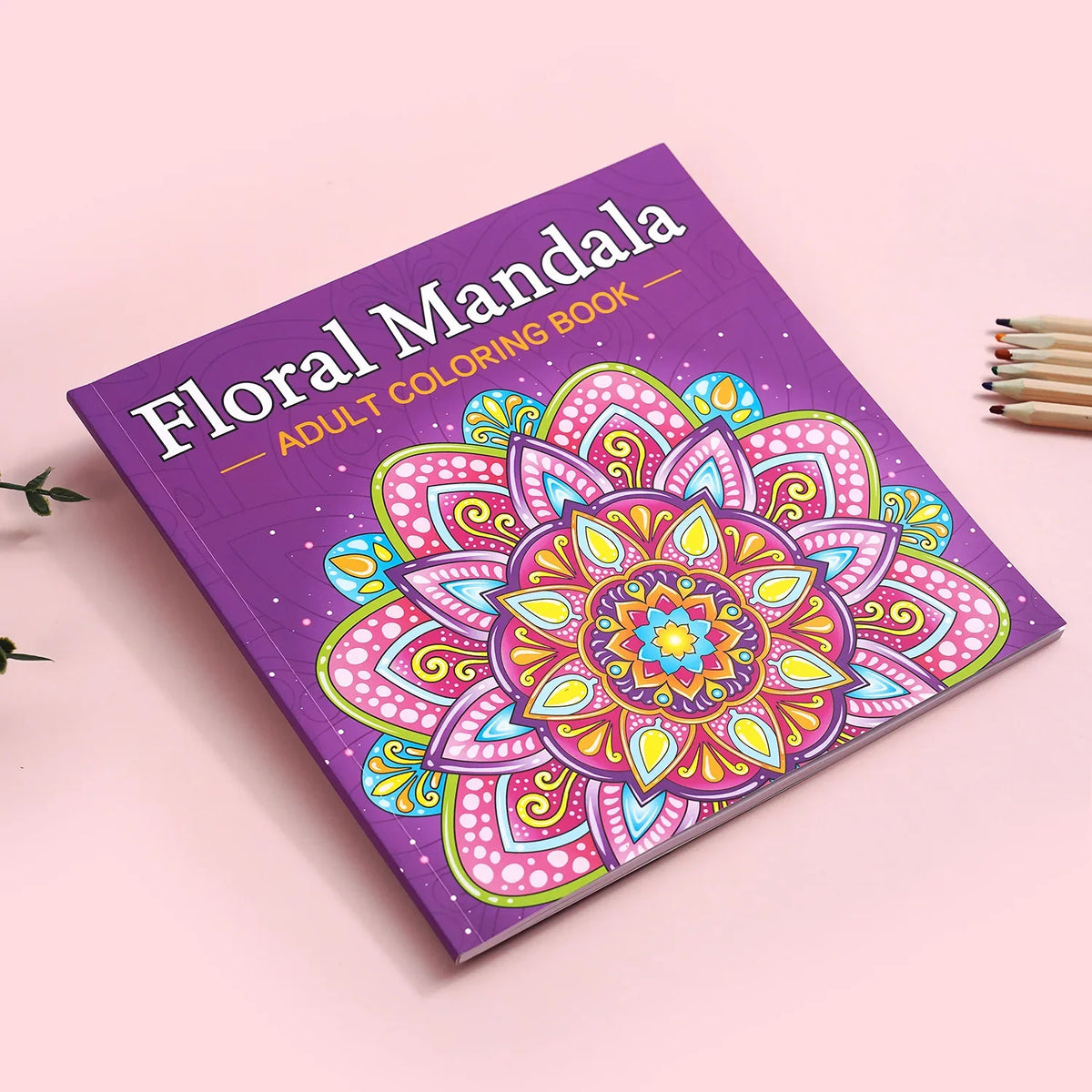 Adult Mandala Coloring Book – 32 Stress-Relief Designs