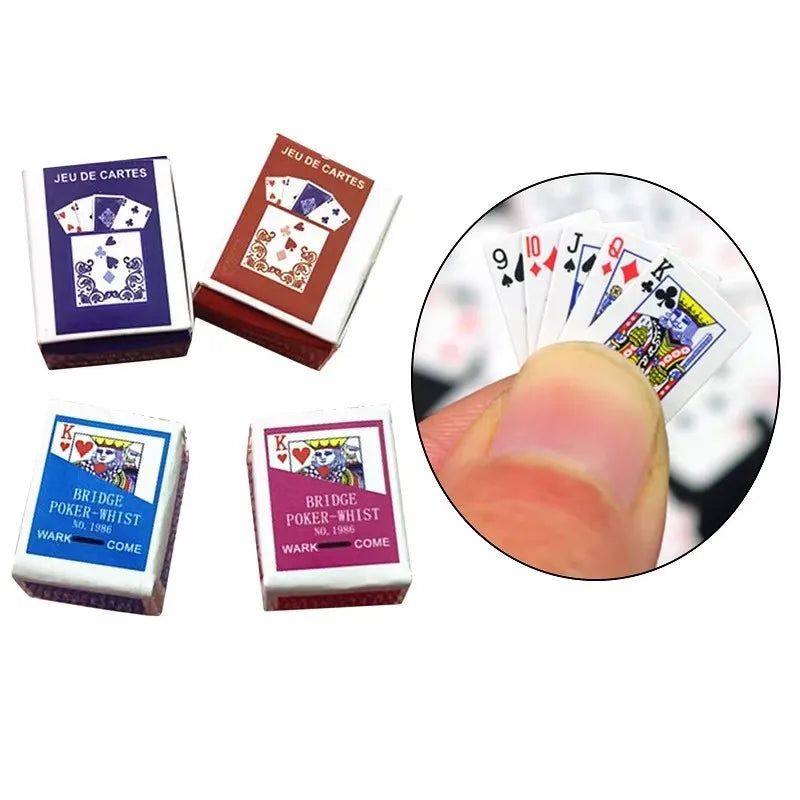 Mini Playing Cards – Portable Stress-Relief Fidget Deck