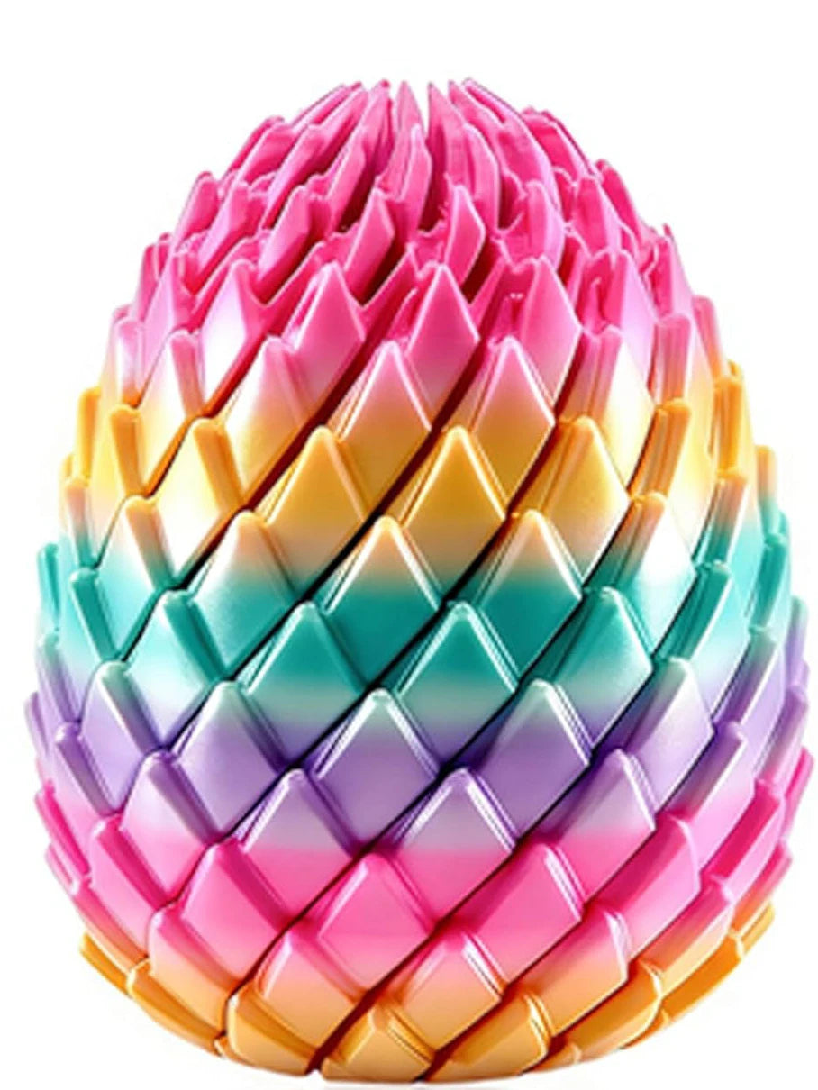 Twisty Fidget Egg – Portable Stress Relief Sensory Toy