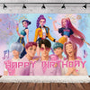 K-Pop Theme Party Backdrop for Birthday Celebrations