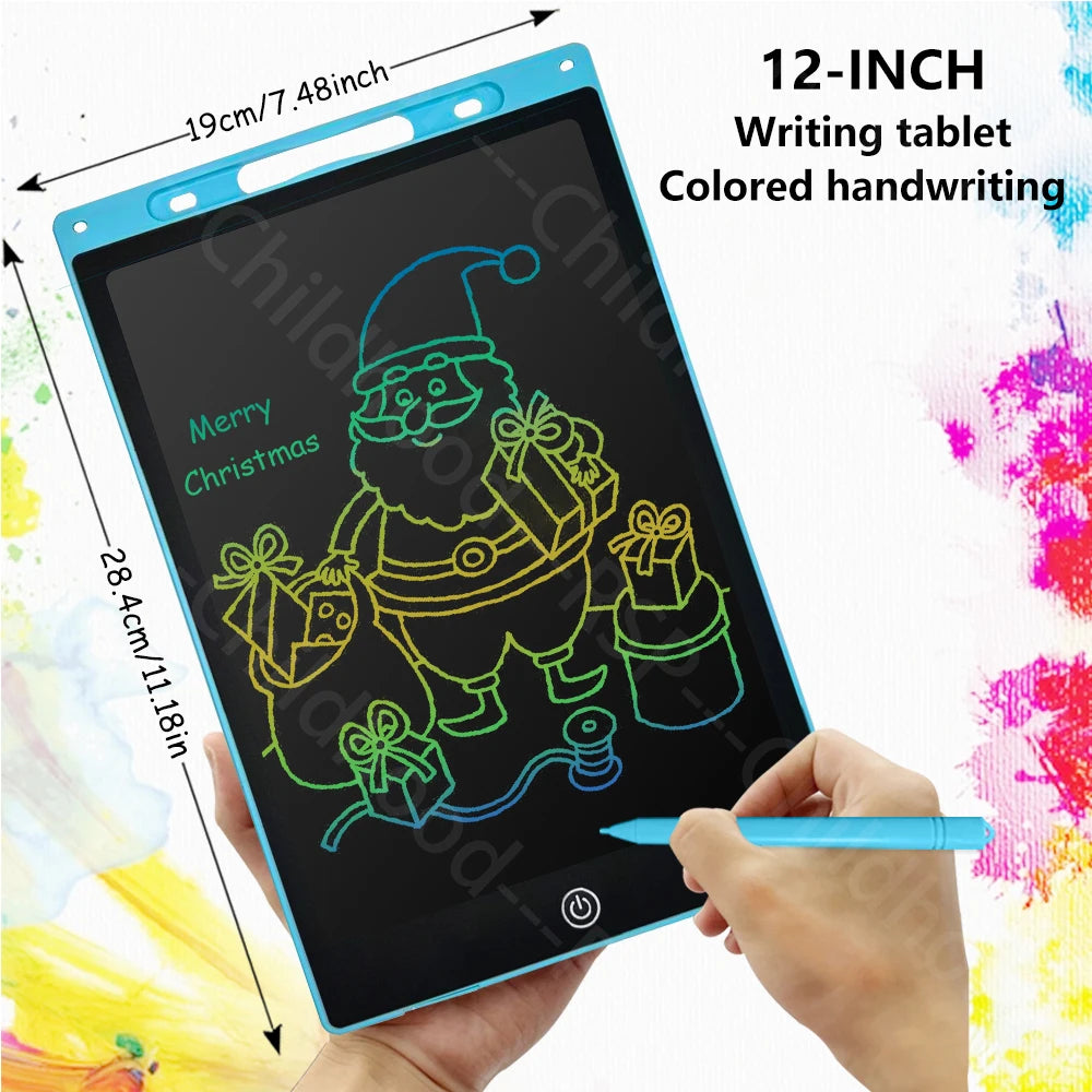 LCD Writing Tablet for Kids – 10 Inch Reusable Drawing Pad
