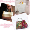 Set of Round Purse Handles for Bag Making (PVC)