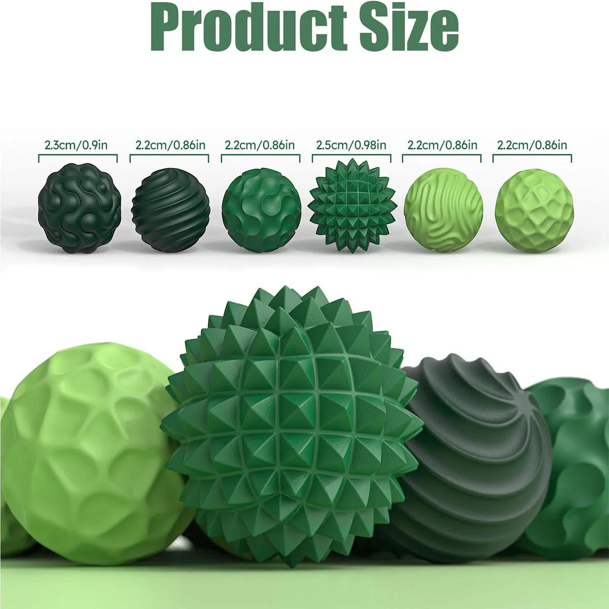 Magnetic Sensory Fidget Balls with Silicone Shell
