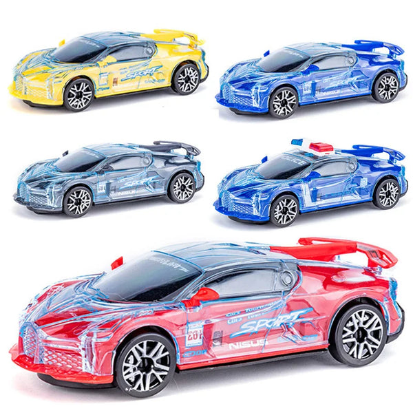 Police Car Toy with Lights, Sounds & Inertial Motion