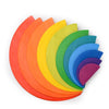 Wooden Rainbow Stacking Blocks for Toddlers & Kids
