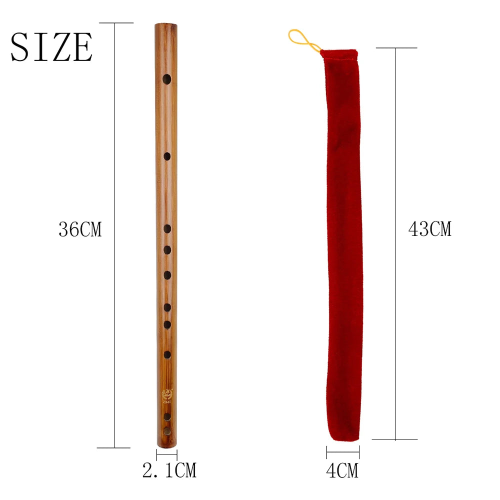 Professional Bamboo Dizi Flute – Traditional Chinese Wind Instrument