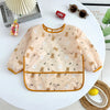 Waterproof Long Sleeve Baby Bib with Full Sleeve Protection