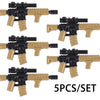 SWAT Soldier Accessories Building Block Set with Laptop and Weapons