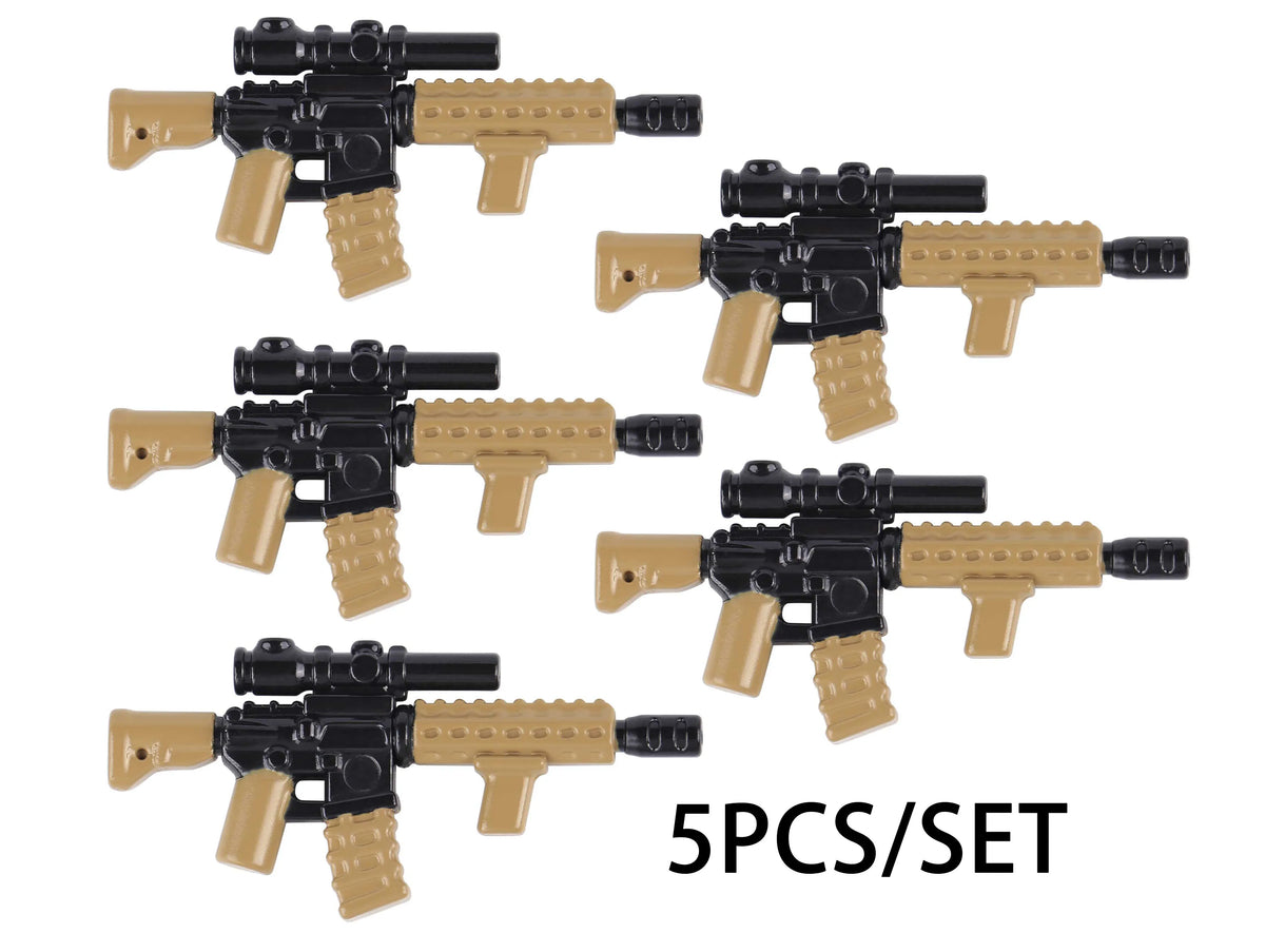 SWAT Soldier Accessories Building Block Set with Laptop and Weapons