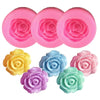 3D Rose Flower Silicone Mold Set for Candle, Soap & Resin Crafts
