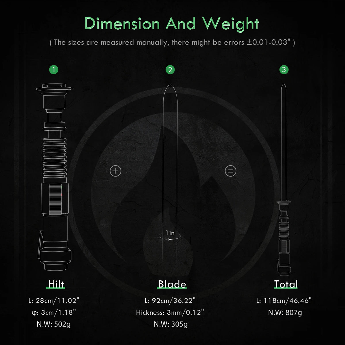 Xenopixel 3.0 Lightsaber with Smooth Swing and App Control