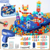 Kids STEM Building Set with Electric Drill and Screwdriver