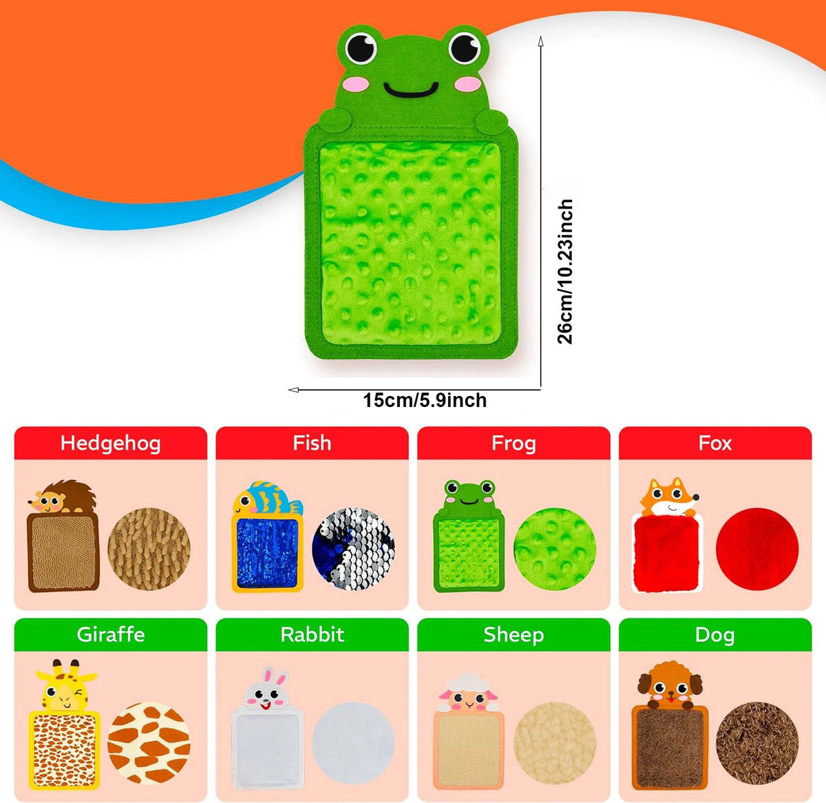 Montessori Sensory Busy Board for Toddlers – Fine Motor Skills & Life Learning Toy