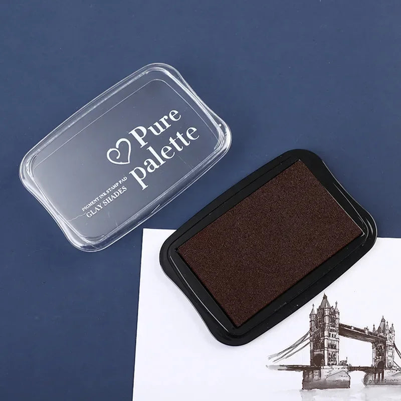 12-Color Large Vintage Ink Pad Set for Stamping and Crafts