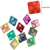 Polyhedral Resin Dice Set (10-Piece) for D&D and RPG
