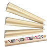 Portable Wooden Domino Trays (Set of 4)