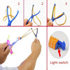 Glow-in-the-Dark Flying Arrow Helicopter Toy with LED Lights