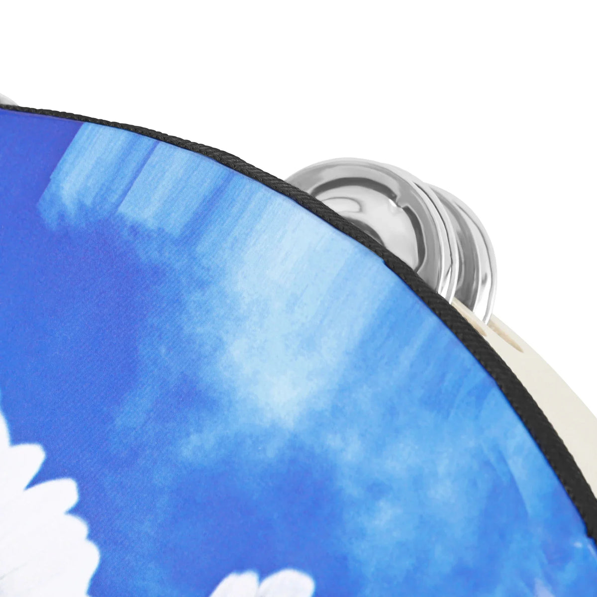 Blue Sky Peace Dove Double Decker Tambourine Set