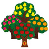 Felt Fruit Tree Puzzle – Color & Number Learning Toy for Kids