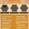 Push Chess Strategy Board Game for Family Fun