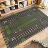 Cartoon City Traffic Play Mat for Kids – Soft & Anti-Slip Decorative Floor Rug