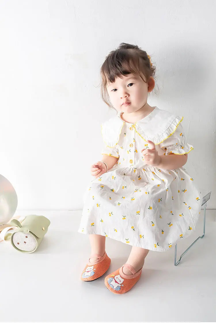 Animal Print Non-Slip Baby First Walker Shoes