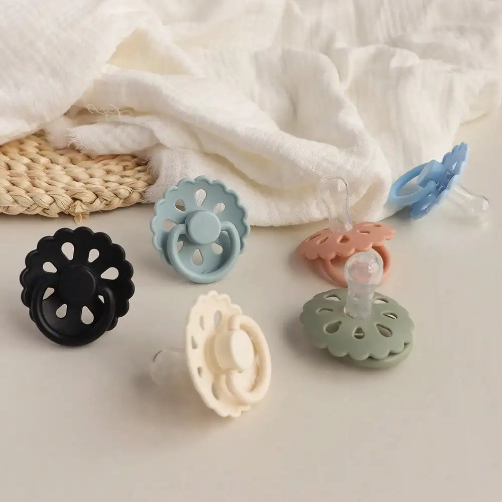 Baby Soother Pacifier with Soft Silicone and Glow Feature