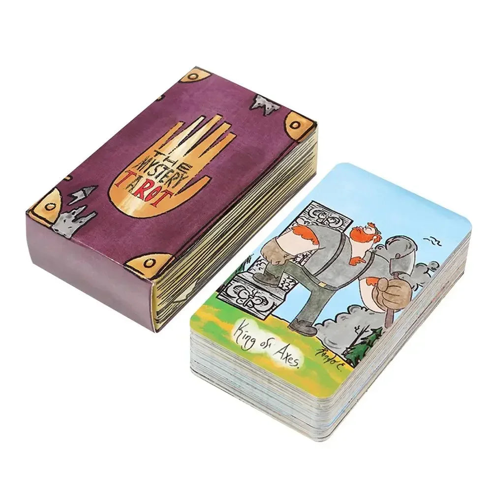 Mystery Tarot Card Deck – 78-Card English Edition for Beginners