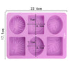 Leaf Silicone Soap Mold Set for DIY Crafts