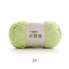 Soft Chenille Yarn for Knitting & Crochet - 50g Ball