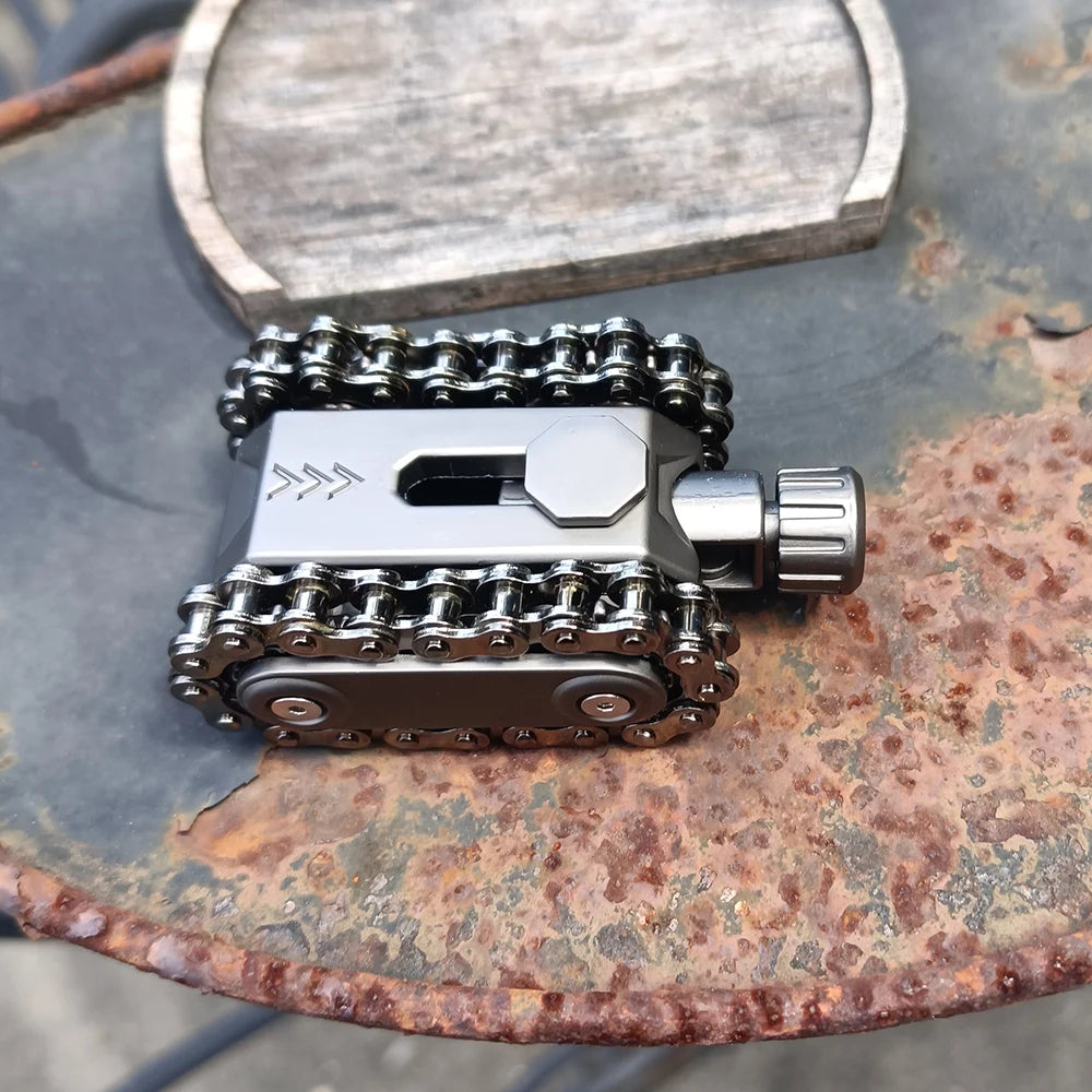 Metal Rotating Tank Fidget Toy – Tactical Stress Reliever