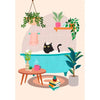 Black Cat & Plant Paint by Numbers Kit