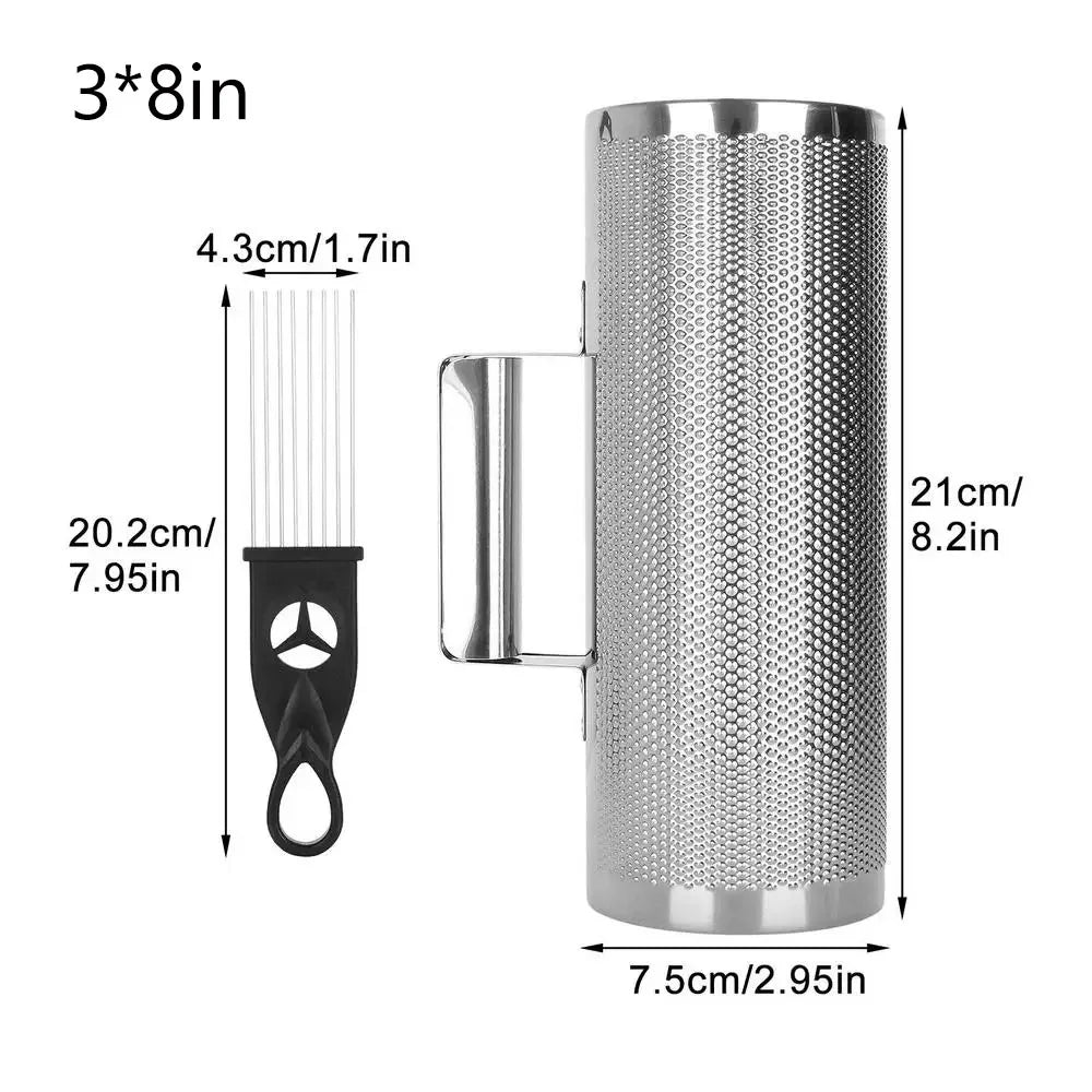Professional Stainless Steel Guiro with Scraper