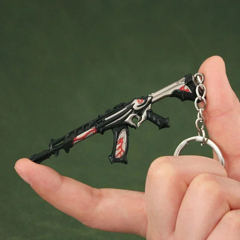 Valorant Reaver 2.0 Karambit Metal Keychain