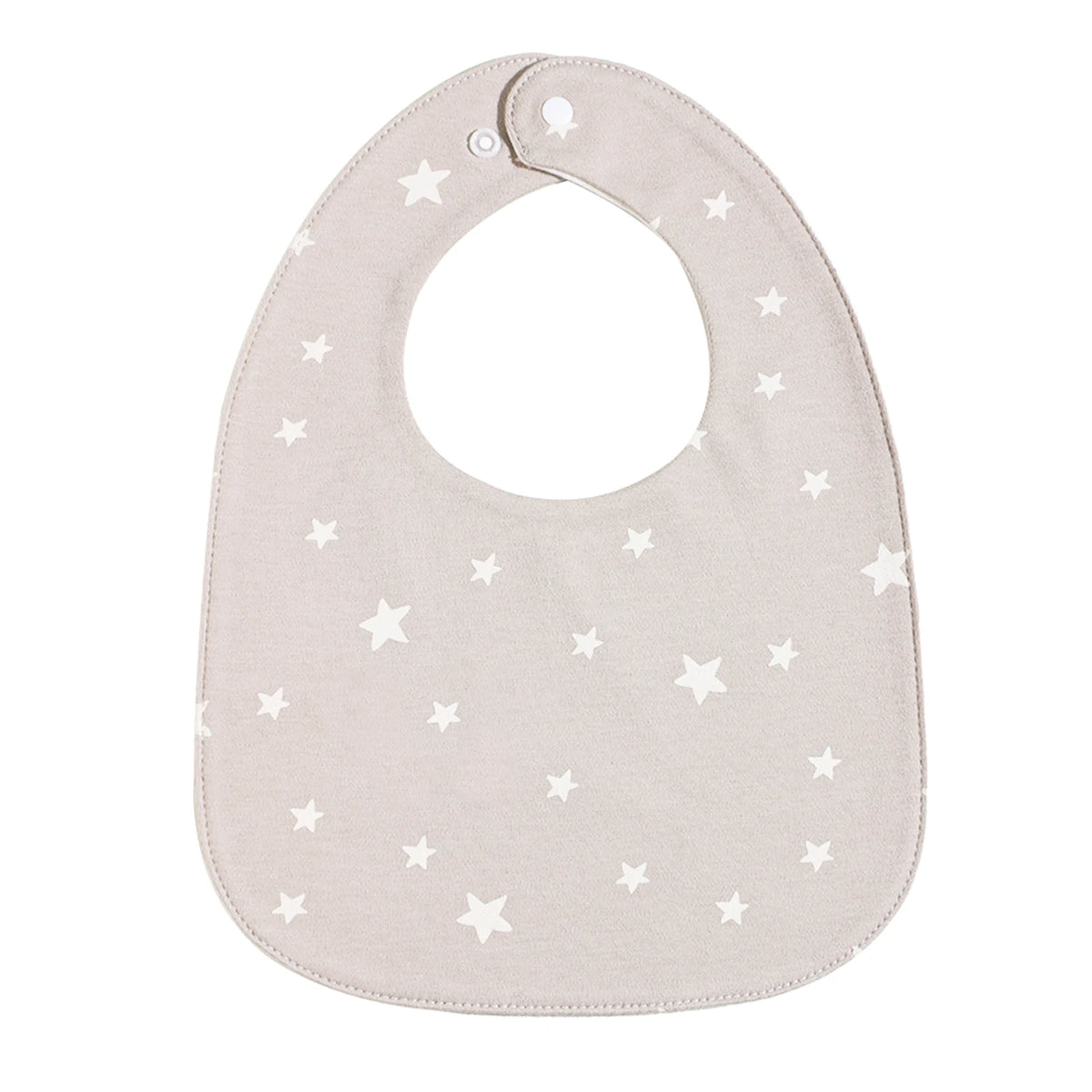 Soft Cotton Waterproof Baby Bibs (3-Pack, U-Shaped Design)