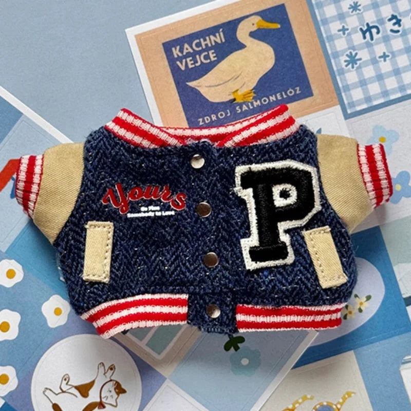 Baseball Outfit Set for Labubu Dolls (15-17cm)